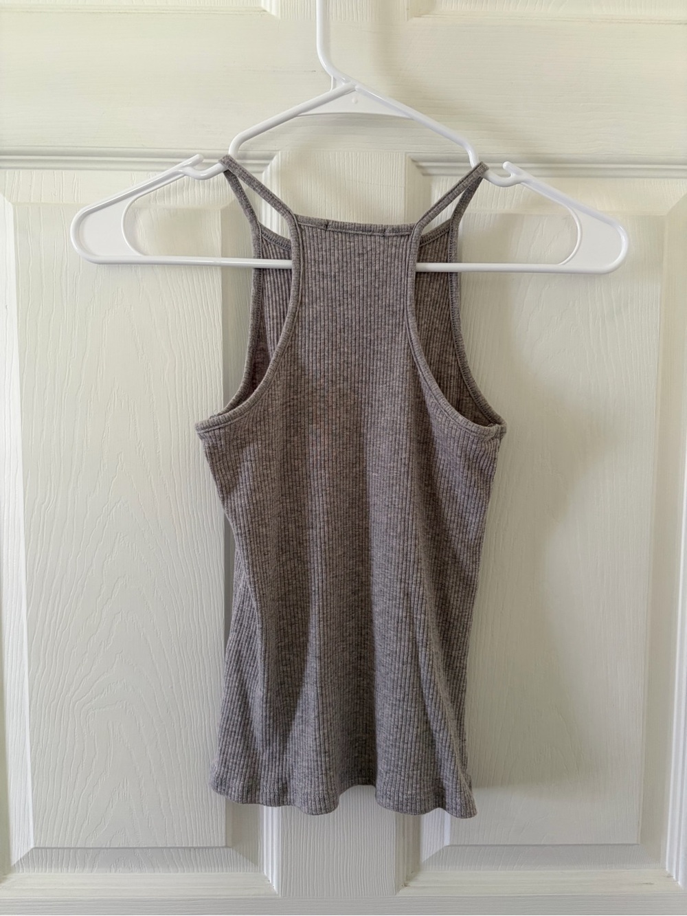 Ambiance Ribbed High-Neck Tank Top - Picture 2 of 5